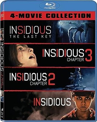 New Insidious 4 Pack: Chapter 1 2 3 / The Last Key (Multi-Feature) (Blu-ray)