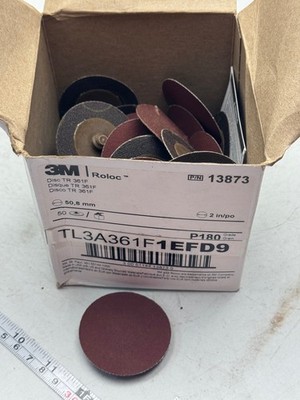 3M Roloc Abrasive Discs 2in P180 PK50 Quick Change TR361F TL3A361F1EFD9
