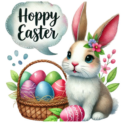 Olivia Samuel Biglietto Di Pasqua 'To A Special Couple' Formato A5 (148x210 Mm) Con Busta Adesiva - Illustrazione Coniglietto E Uova, Carta 300 G/m²