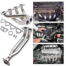 Stainless Headers Fits 1988-2000 Honda Civic D15 D16 D-series Ejegehek 4-2-1