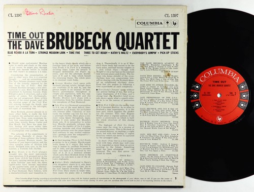 Dave Brubeck Quartet - Time Out LP - Columbia - CL 1397 6-Eye Mono DG - Foto 2 di 2