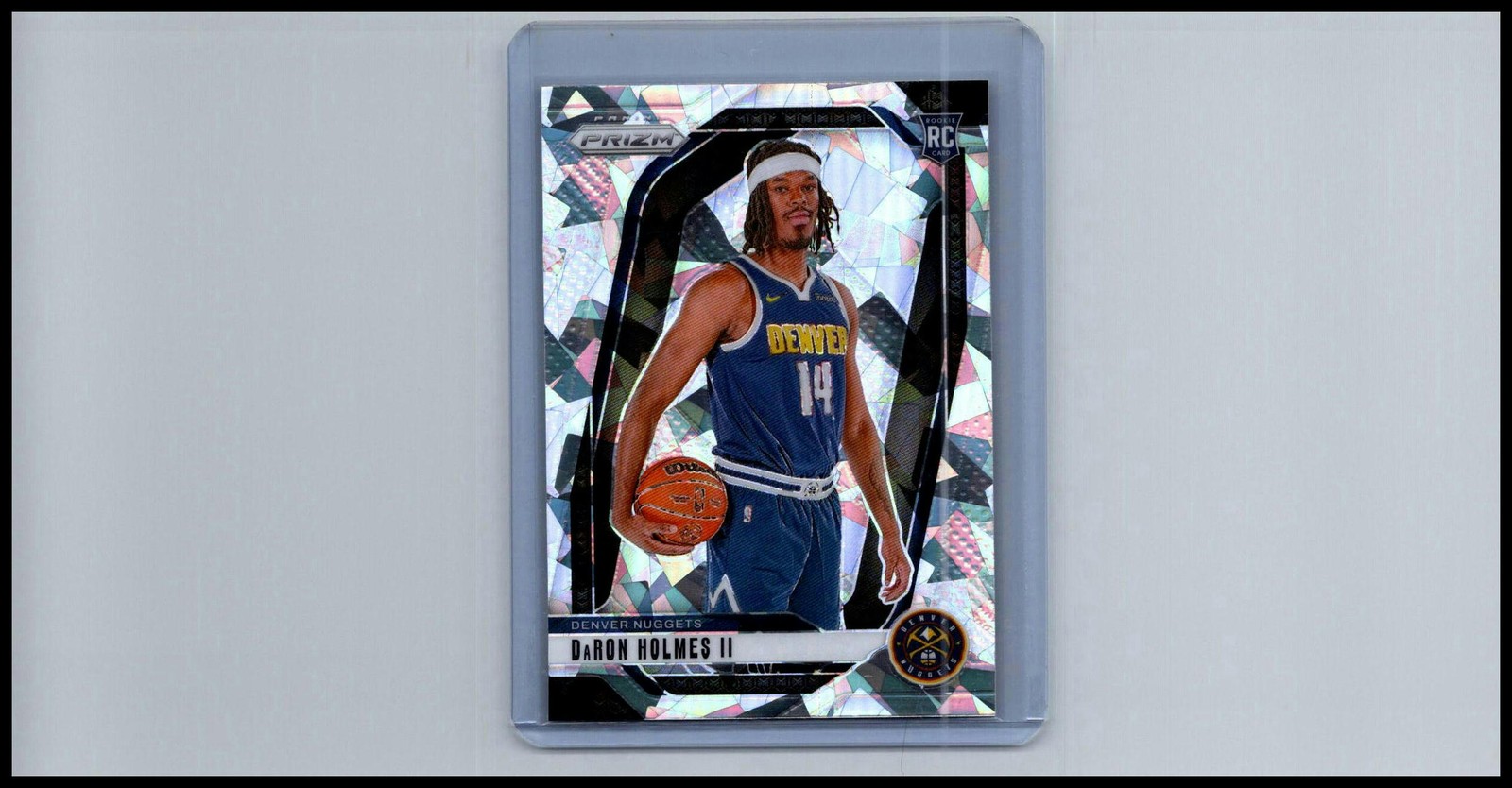 2024-25 Panini Prizm #235 DaRon Holmes II Prizms Ice