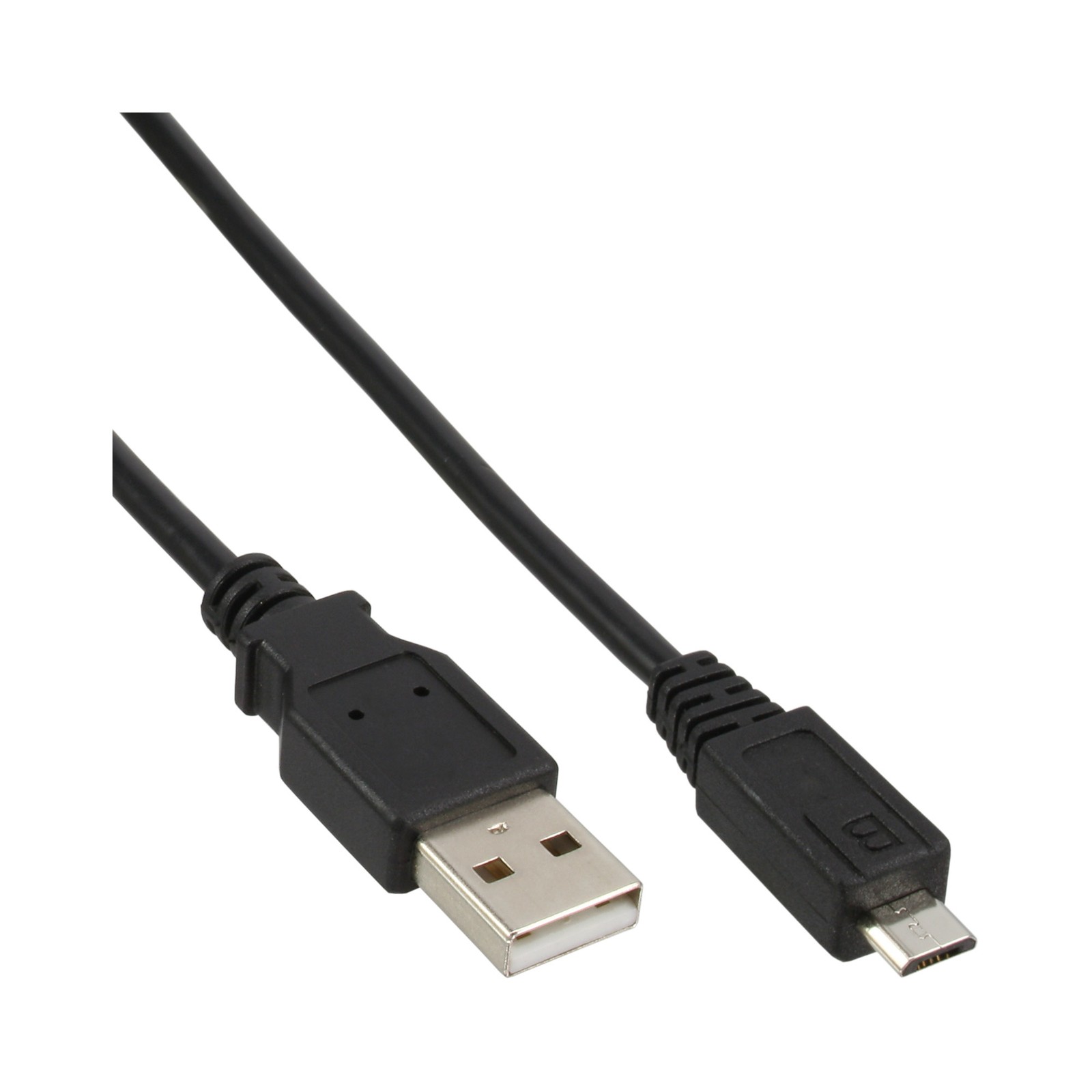 ITS 0,50 METRI Cavo USB 2.0 Micro, A maschio / Micro B maschio, nero,