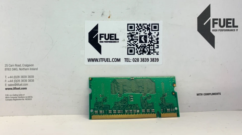 Micron  256mb DDR2 SODIMM ram memory module 4200 -    MT4HTF3264HY-53EB3 - Image 3 of 3