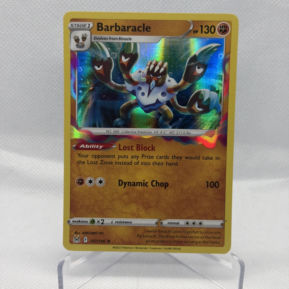 Barbaracle Pokémon TCG Cards for sale
