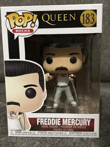 Funko POP!  Queen: Freddie Mercury Live Aid - 183 Rocks vinyl figure