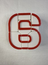 NUMBER 6 - Alpha Bots Transformer Robot Alphabet Lakeshore Learning Vintage