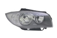 Scheinwerfer FüR BMW E81 E82 E87 E88 1Er Ab 2009- Rechts Schwarz H7 Halogen Vorn