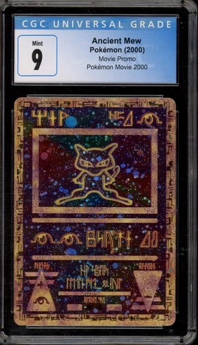 Pokemon Ancient Mew Movie 2000 Promo CGC 9 Mint