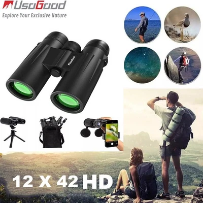 Usogood 10x42 Fernglas Feldstecher Nachtsicht Fernrohr Binoculars Ferngläser