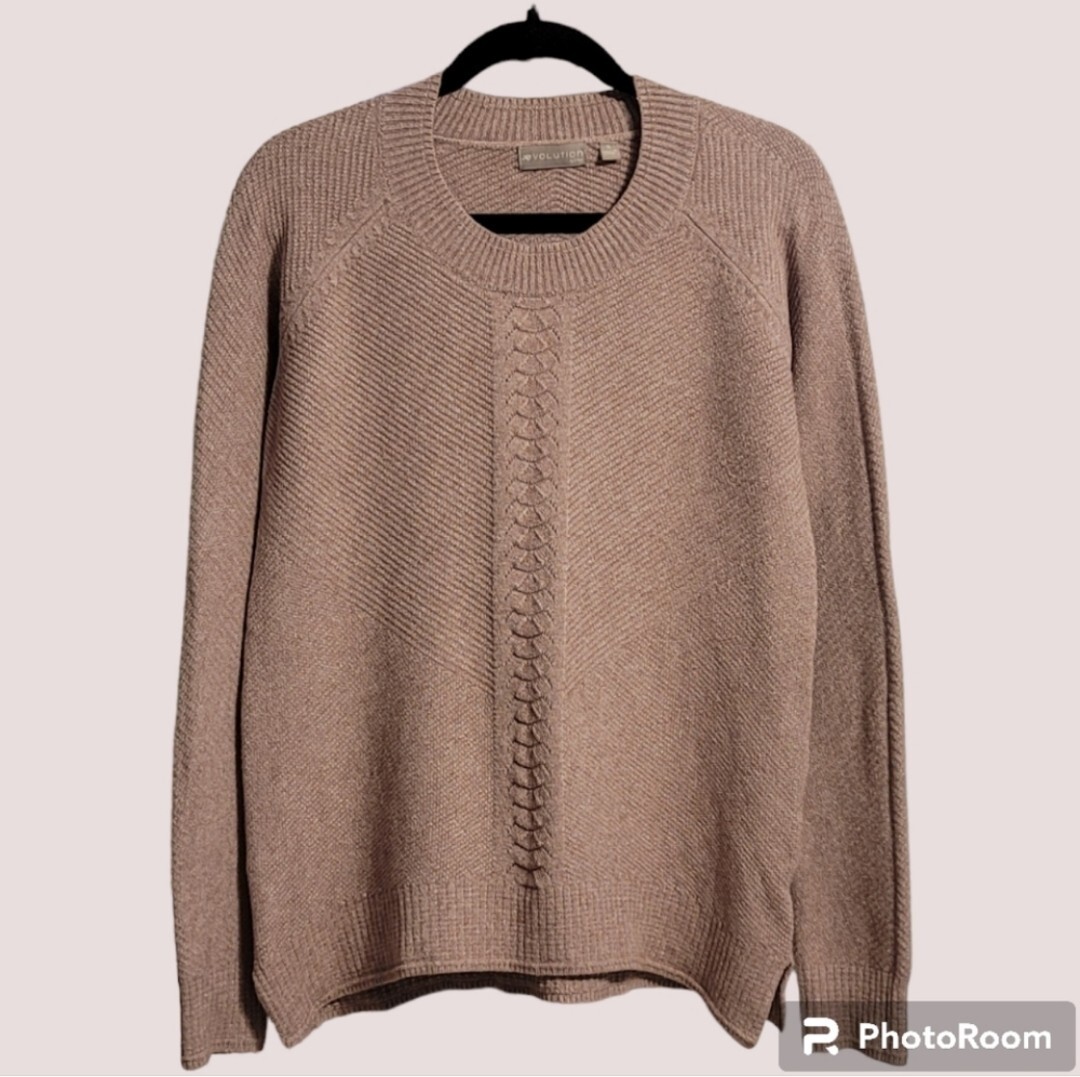 Evolution by Cyrus Ribbed Pullover Top Womens Sma… - image 1