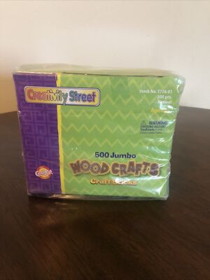 Creativity Street 500 Jumbo Craft Sticks