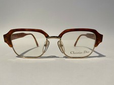 NOS Vintage 1980s Christian Dior 2587-41 Tort Eyeglasses Never Used  