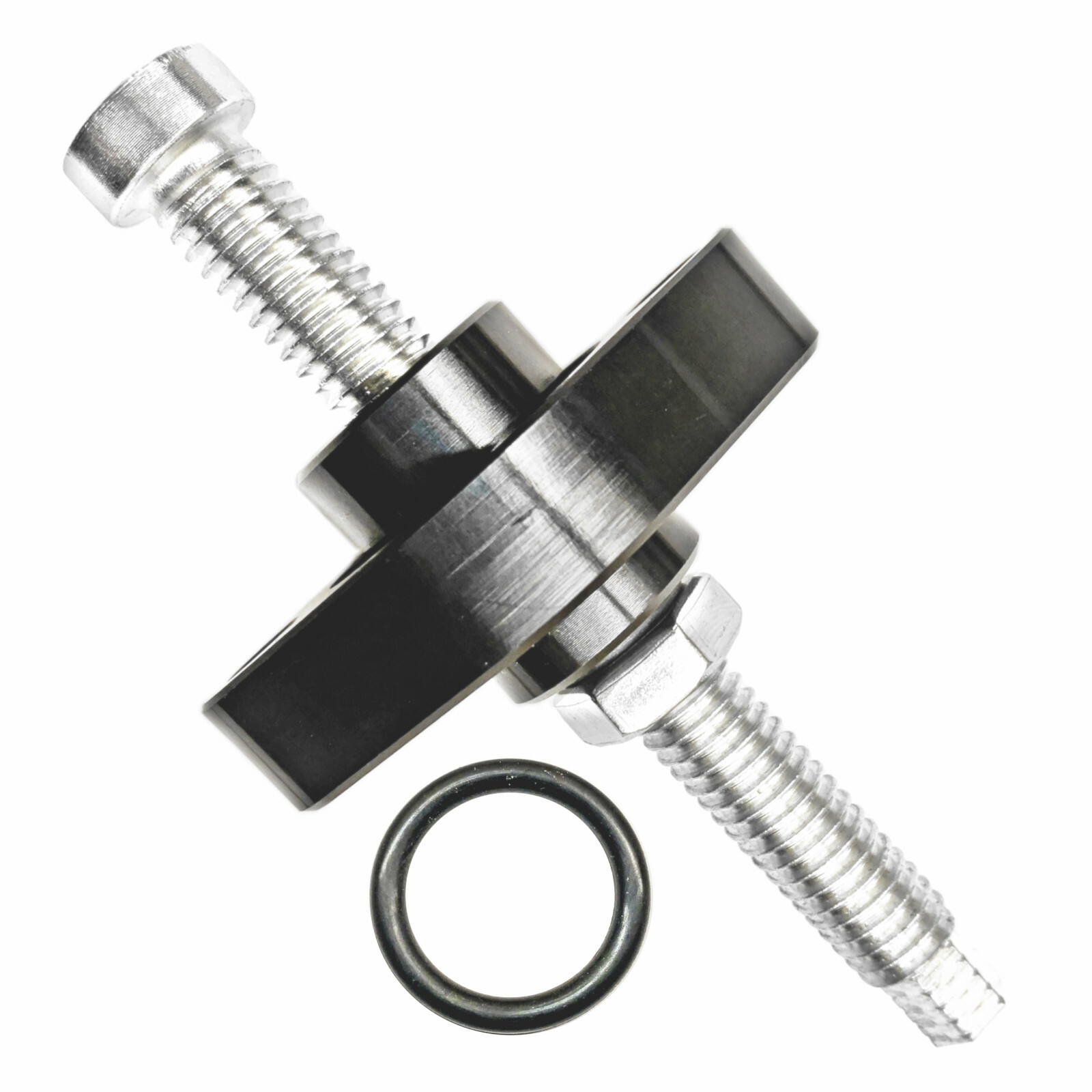 BLACK MANUAL CAM CHAIN TENSIONER 1986-2006 KAWASAKI CONCOURS 86 87 88 89 KT1100C