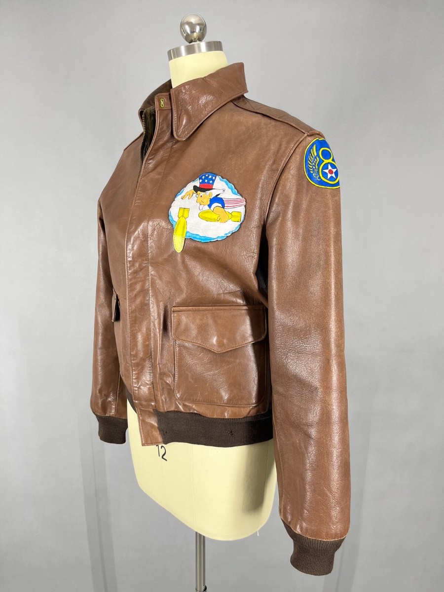 ジャケット・アウター WILLIS& / A-2 flight jacket A2 Flight Jacket by Willis & Geiger 