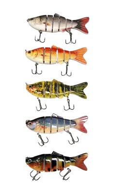 Bridgeman 5 Segment Live Action Lures Fishing Accessory 2892 LURET2SET1