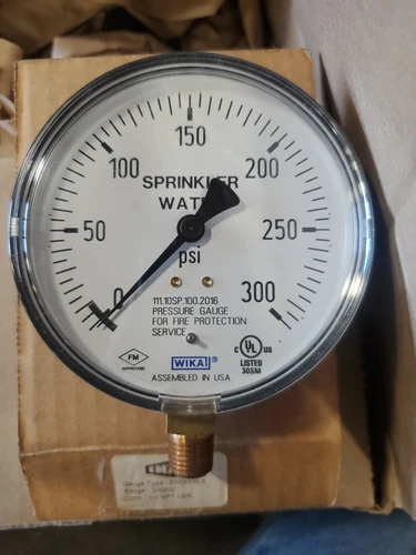 Wika 111.10SP.100.2016 300 PSI Gauge