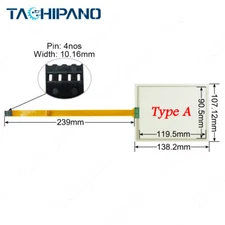 1PC Touch Panel for 4PP420.0571-K02 Touch Screen Digitizer 4PP420-0571-K02