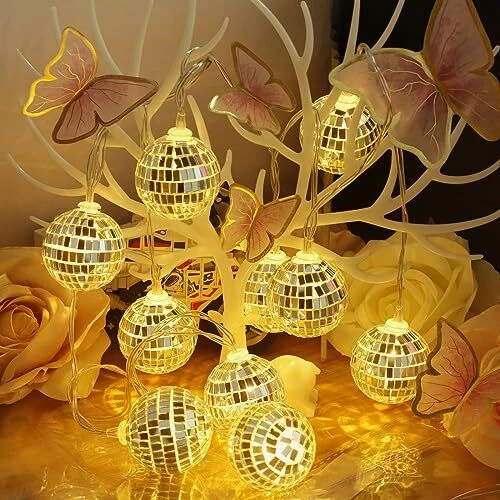 Mirror ball led sale light