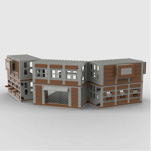 MOC Military Base City Fortress Warehouse Tower Weapon Building Blocks Set Lot - Picture 7 of 46