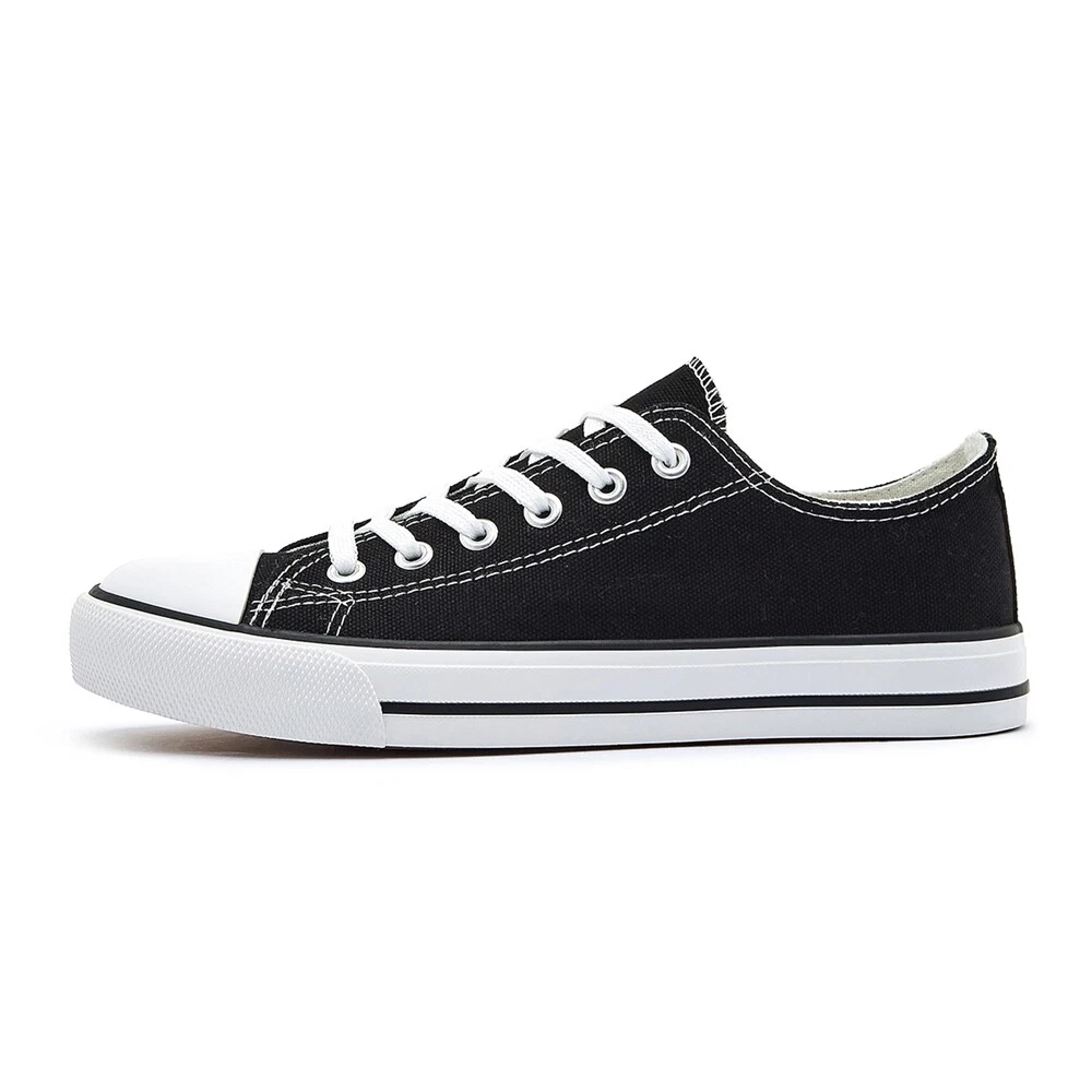 Women s Canvas Shoes Sneakers Low Top Lace up Casual Shoes Size 6
