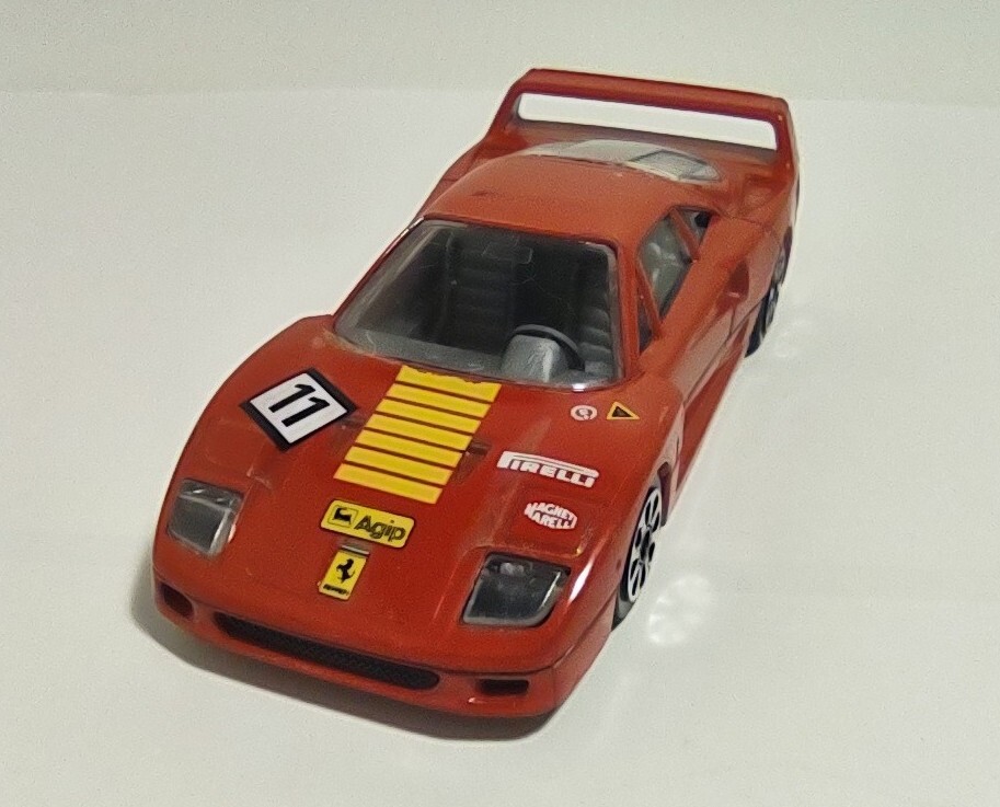 613R Burago 4168 Italie Ferrari F40 Evoluzione #11 Agip 1:43