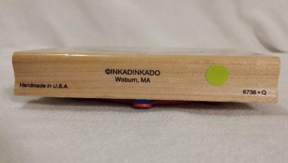 Foto náutica sello de goma montado en marco de volante de barco Inkadinkado 6738Q Foto 3 de 4