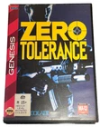 Zero Tolerance Sega Mega Drive *No Manual* Genesis