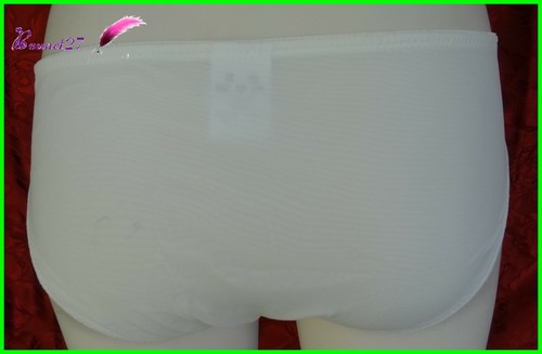 String ou culotte MIRIALE Blanc dentelle avec fleur Taille M ou XL - AB57 - Imagen 2 de 9