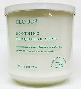 Lab Brand Candle • Cloud 9 Collection • Bergamot Rose & Musk Scent 14.1 oz NEW
