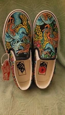 Vans Underwater Skate Classic Canvas Slip On Shoe Men 4 Women 5.5	  NWT 