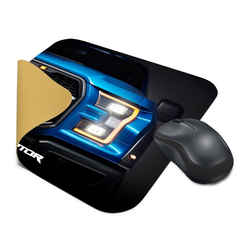 Ford F-150 Raptor Front Light Graphic PC Mouse Pad for Gaming and Office - Picture 2 of 4