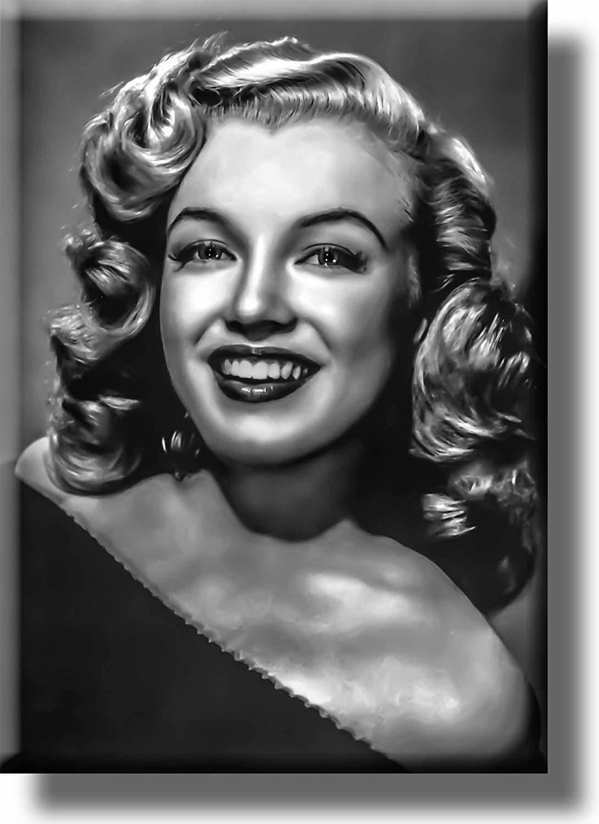 Marilyn Monroe Black And White Wall Art