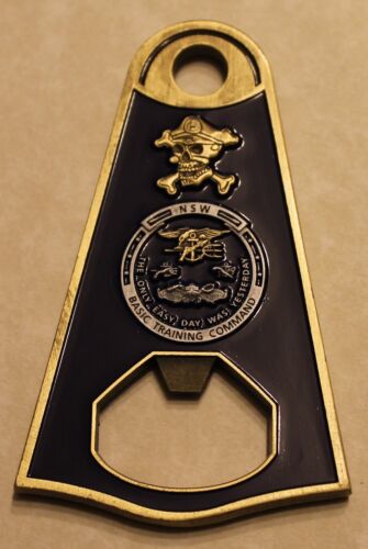 Naval Special Warfare Basic Training Command SEAL SWCC Navy Chief Challenge Coin - 第 1/2 張圖片