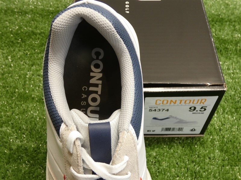 FootJoy Contour Casual Golf Shoes Size 9.5 M White/Grey FootJoy Contour Casual Golf Shoes Size 9.5 M White/Grey