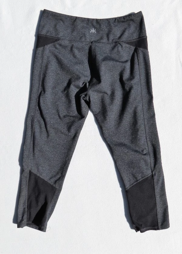 Medias cortas KYODAN gris jaspeado oscuro malla negra yoga correr talla XS USADAS EN EXCELENTE ESTADO Foto 2 de 4