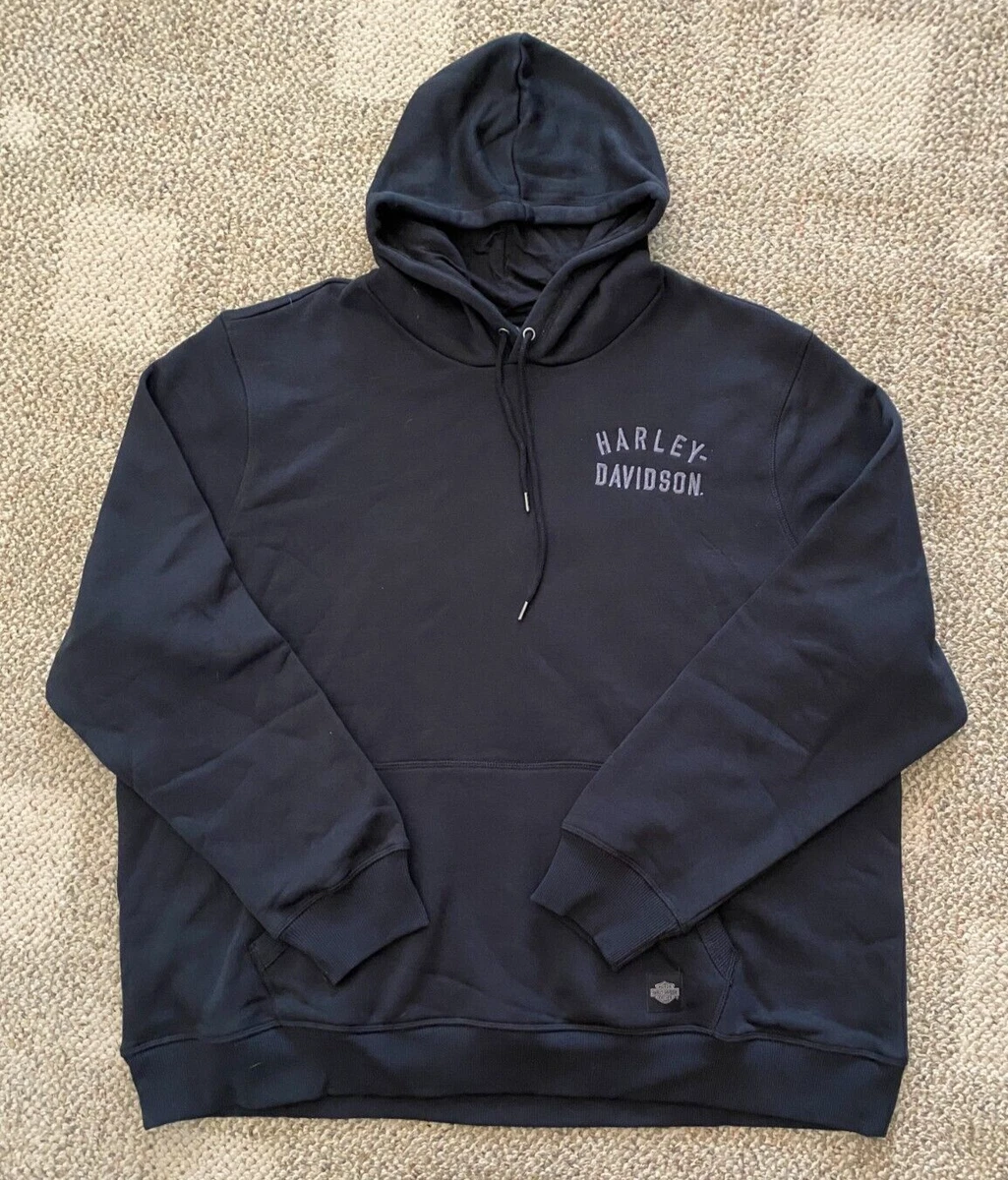 Harley davidson cheap logo hoodie