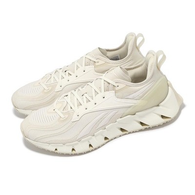 Reebok Zig Kinetica 3 Alabaster Chalk Men Road Running Jogging Shoes 100034217