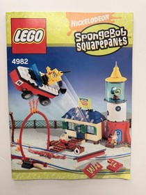 LEGO 4982 SpongeBob Mrs. Puff's Boating School - Incomplete, Missing Patrick