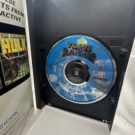 Tomb Raider (Sega Saturn, 1996) Complete with Manual & Case! Registration card!