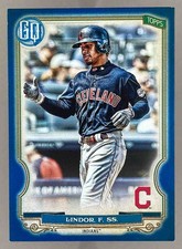 2020 TOPPS GYPSY QUEEN FRANCISCO LINDOR INDIGO /250 #228 CLEVELAND INDIANS