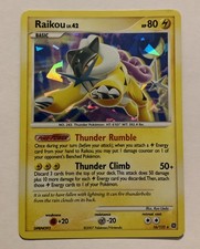 Raikou 16/132 Cracked Ice Holo Nintendo 2007