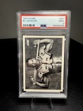 1990 Score Bo Jackson Baseball Card #697 Graded PSA 9 Mint