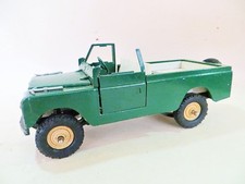 BRITAINS 9777 'MILITARY/ARMY LAND ROVER LWB' GREEN. VINTAGE. ORIGINAL. RARE.