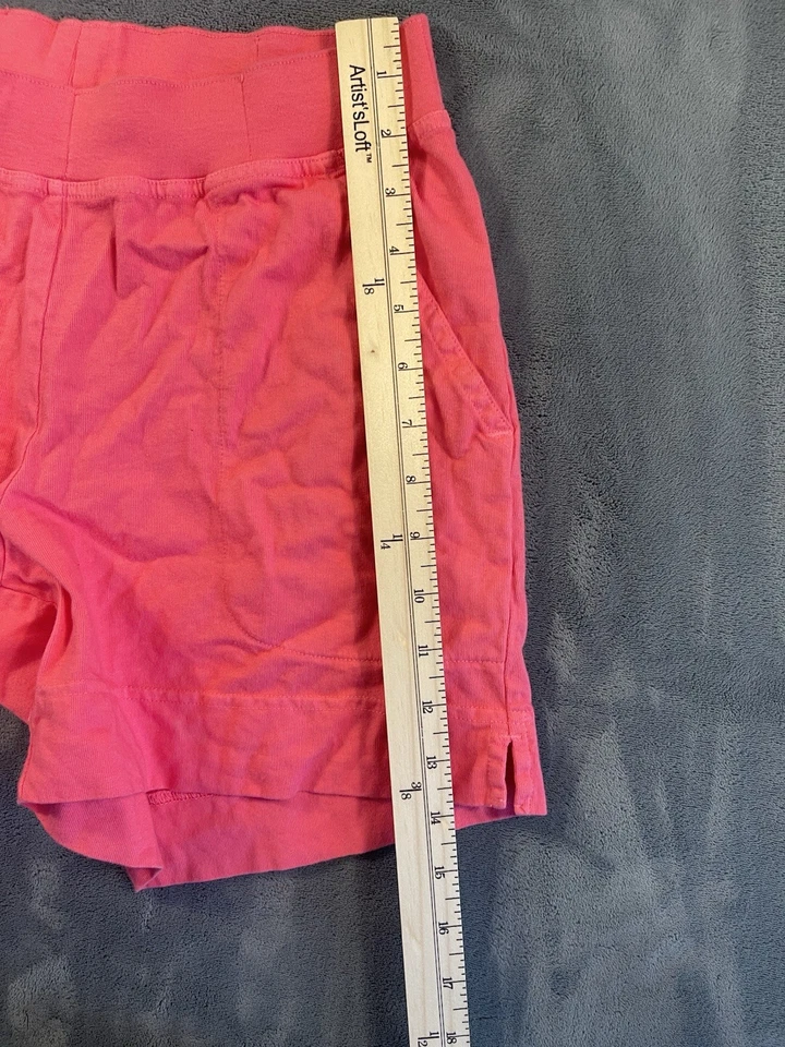 Fresh Produce Shorts Women's 16S* Pink SM Athletic 100% Cotton Made in USA - Image 4 of 4