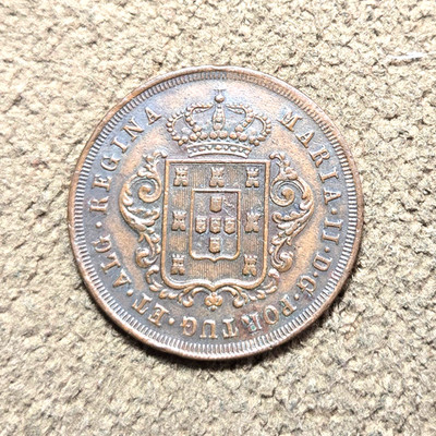 1842 10 Reis - Madeira Islands (Portugal) - FREE ship