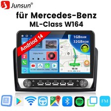 CARPLAY F&uuml;r Mercedes Benz W164 GL320 ML350 X164 Autoradio Android Navi WIFI DAB+