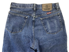 Vintage Wrangler Jeans 30x32 90s Straight Leg Faded Western Workwear