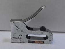 FastenPro Heavy Duty Tacking Gun For T50 Staples Chrome SCUFFED Genuine OEM