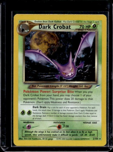 Dark Crobat — Neo Destiny